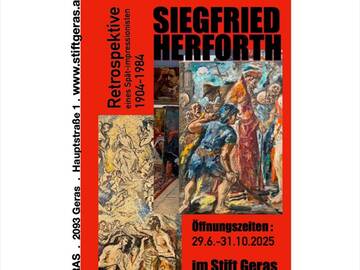 Výstava Siegfrieda Herfortha v klášteře v Gerasu